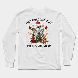 Skeleton Christmas Long Sleeve T-Shirt